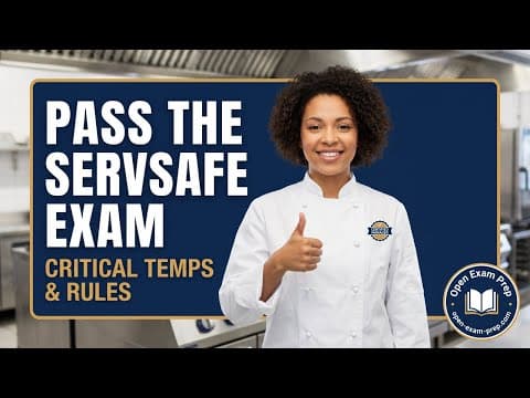 Free ServSafe Manager Exam Prep Videos 2026: Study & Practice ...